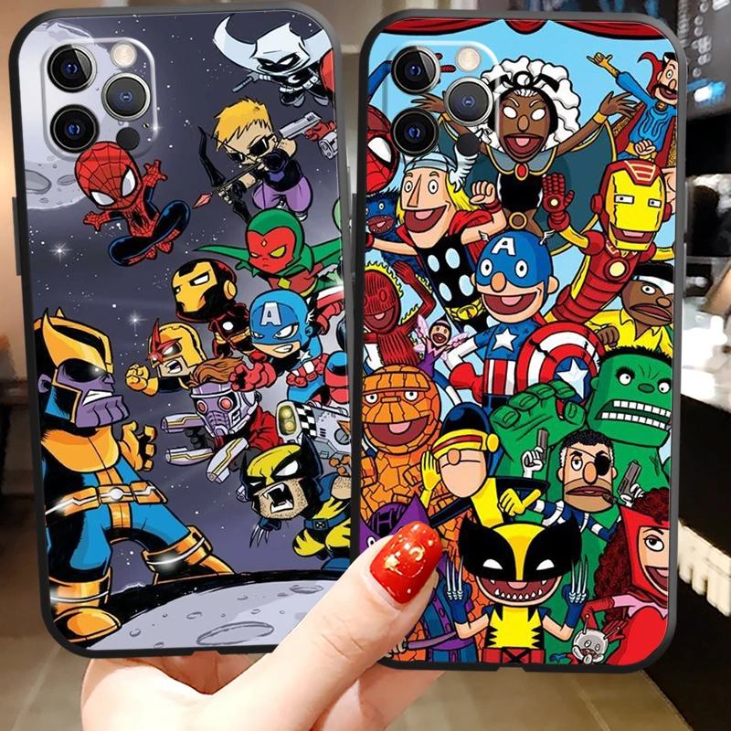 Marvel Comics Logo Phone Cases For iPhone 11 12 Pro MAX 6S 7 8 Plus XS MAX 12 13 Mini X XR SE 2020 Carcasa Soft TPU Coque
Marvel Comics Logo Phone Cases For iPhone 11 12 Pro MAX 6S 7 8 Plus XS MAX 12 13 Mini X XR SE 2020 Carcasa Soft TPU Coque