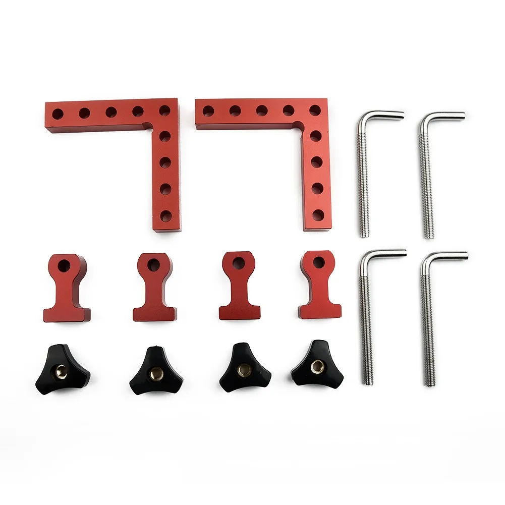 6pc Corner Right Wood Angle Clamps 90 Positioning Squares Aluminum Alloy L Type Clip Carpenter Woodworking Carpentry Tool
6pc Corner Right Wood Angle Clamps 90 Positioning Squares Aluminum Alloy L Type Clip Carpenter Woodworking Carpentry Tool