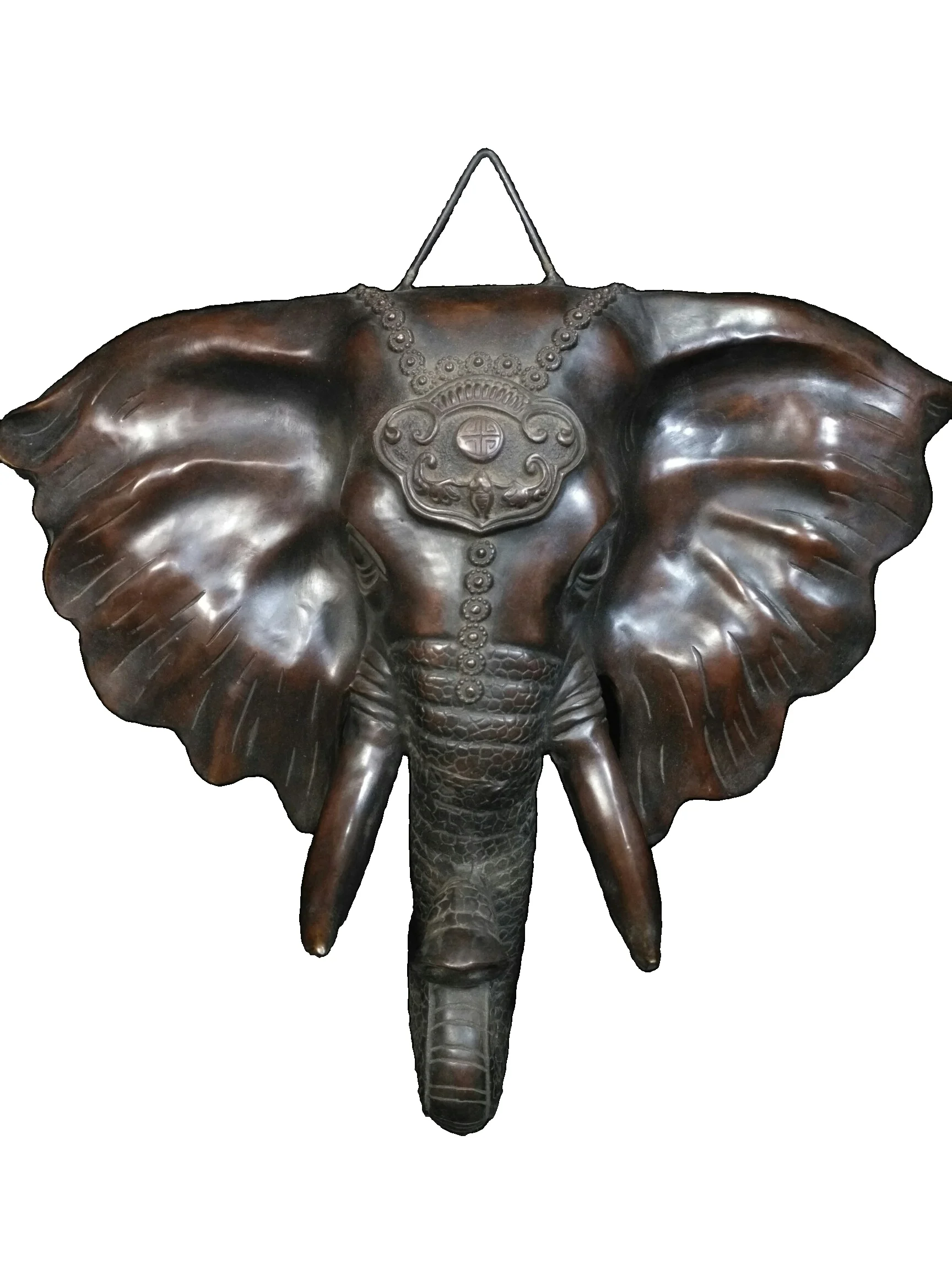 MOZART Thai Reflux Pure Copper Feng Shui Pendant Elephant Face Noble And Elegant Length 52Cm Chinese Traditional Style
MOZART Thai Reflux Pure Copper Feng Shui Pendant Elephant Face Noble And Elegant Length 52Cm Chinese Traditional Style