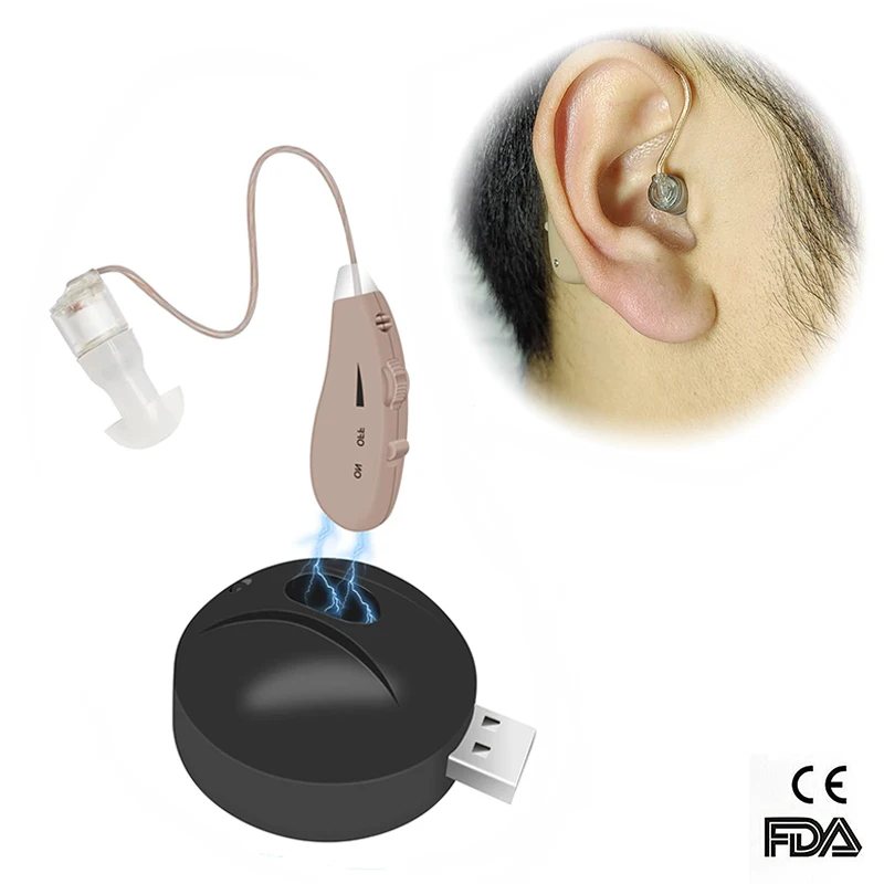 Hearing Aids Sound Amplifier Rechargeable Mini Digital Invisible Deaf-Aid Behind The Ear Aid for Aged Health Care Audifonos
Hearing Aids Sound Amplifier Rechargeable Mini Digital Invisible Deaf-Aid Behind The Ear Aid for Aged Health Care Audifonos