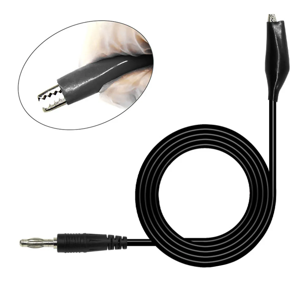 Alligator Clips Test Line 104cm 1Pair For Multimeter Lead Connector Measure Tools Test Cable Line Tester Probe
Alligator Clips Test Line 104cm 1Pair For Multimeter Lead Connector Measure Tools Test Cable Line Tester Probe