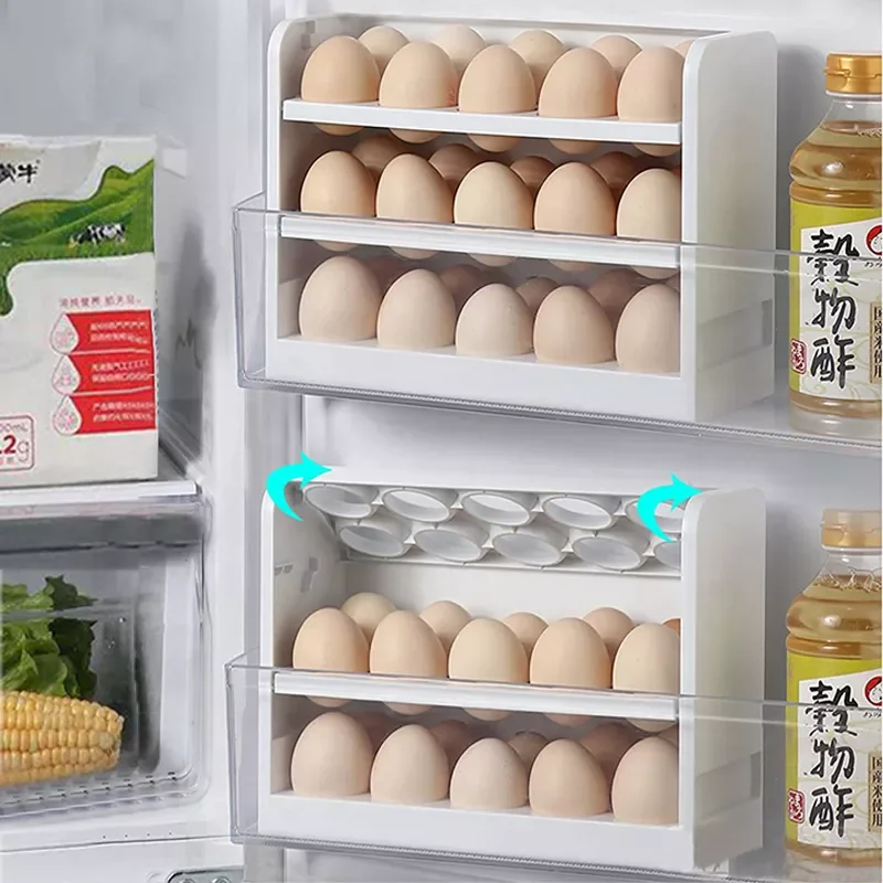 Egg Storage Holder Refrigerator Egg Stand Shelf Fresh Storage Box Kitchen Eggs Display Rack Eggs Container Fridge Organizer
Egg Storage Holder Refrigerator Egg Stand Shelf Fresh Storage Box Kitchen Eggs Display Rack Eggs Container Fridge Organizer