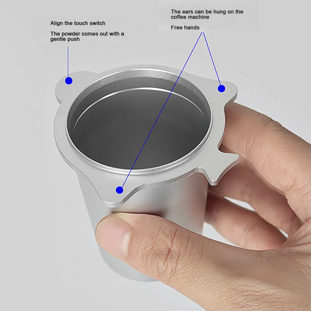 For Breville 870 Coffee Dosing Cup Non Rust Replacement 77x74x45mm Aluminum Alloy Anti Corrosion Double Ears Design
For Breville 870 Coffee Dosing Cup Non Rust Replacement 77x74x45mm Aluminum Alloy Anti Corrosion Double Ears Design