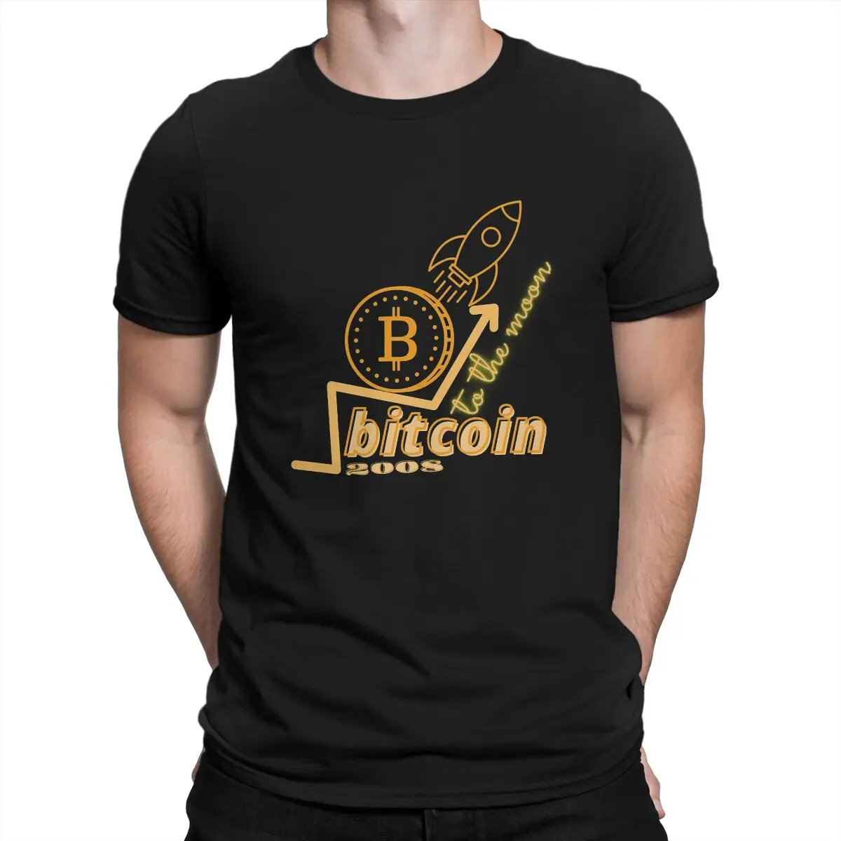 Bitcoin Crypto Creative TShirt for Men To The Moon Round Collar Polyester T Shirt Hip Hop Gift Clothes Streetwear
Bitcoin Crypto Creative TShirt for Men To The Moon Round Collar Polyester T Shirt Hip Hop Gift Clothes Streetwear