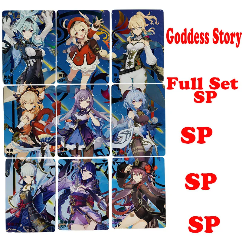 Anima Goddess Story Cartoon Full Set Sp Kids Toys Games Collection Cards Gold Flash Cards Lumine Jean Gunnhildr Keqing Beelzebul
Anima Goddess Story Cartoon Full Set Sp Kids Toys Games Collection Cards Gold Flash Cards Lumine Jean Gunnhildr Keqing Beelzebul