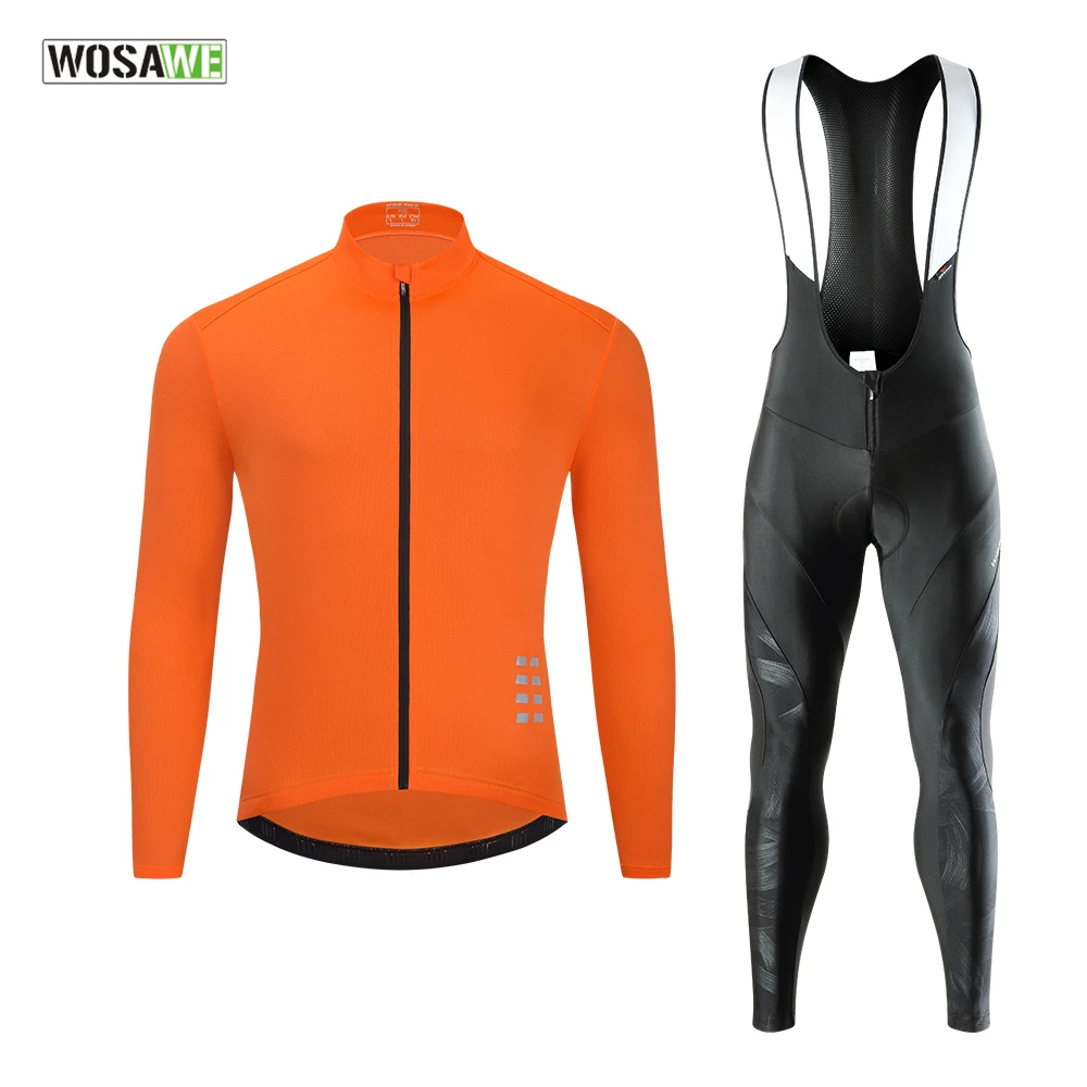 WOSAWE Long Cycling Suit Man Spring Bicycle Set Breathable Cycling Clothing Autumn Long Sleeve Sportswear Riding Cycling Suit
WOSAWE Long Cycling Suit Man Spring Bicycle Set Breathable Cycling Clothing Autumn Long Sleeve Sportswear Riding Cycling Suit