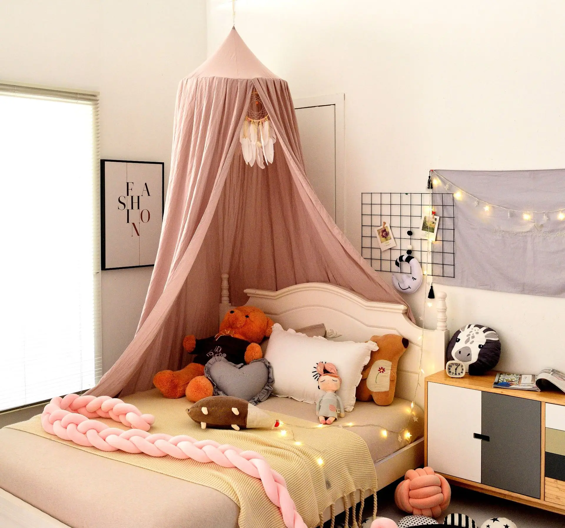 Nordic Style House Tents for Kids Room Bed Canopy Baby Nursery Cott Mosquito Boy Girl Children Bedroom Crib
Nordic Style House Tents for Kids Room Bed Canopy Baby Nursery Cott Mosquito Boy Girl Children Bedroom Crib