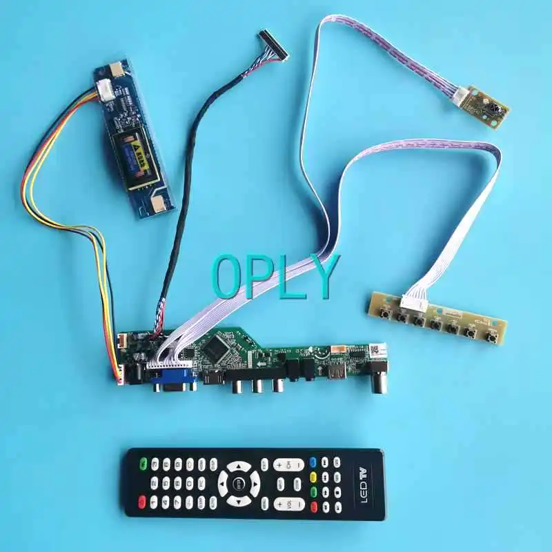 Плата драйвера матрицы ЖК-дисплея для LM215WF2 LM215WF5 30 Pin LVDS Комплект «сделай сам» VGA AV USB HDMI-Совместимость 1920*1080 21,5 "2ccfl
Плата драйвера матрицы ЖК-дисплея для LM215WF2 LM215WF5 30 Pin LVDS Комплект «сделай сам» VGA AV USB HDMI-Совместимость 1920*1080 21,5 "2ccfl