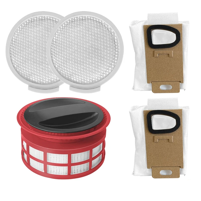 AT69 -5Pcs Front And Rear HEPA Filter Kit For Xiaomi Roborock H7 Cordless Vacuum Cleaner Replacement Spare Parts Accessories
AT69 -5Pcs Front And Rear HEPA Filter Kit For Xiaomi Roborock H7 Cordless Vacuum Cleaner Replacement Spare Parts Accessories