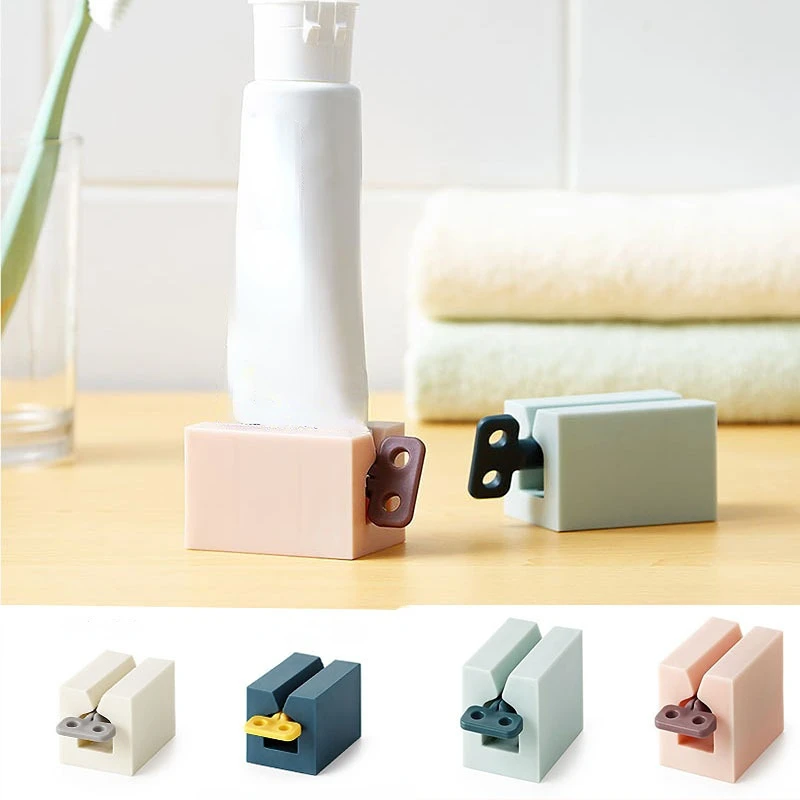 

Toothpaste Squeezer Device Multifunctional Dispenser Facial Cleanser Clips Manual Lazy Tube Tools Press Bathroom Accessories