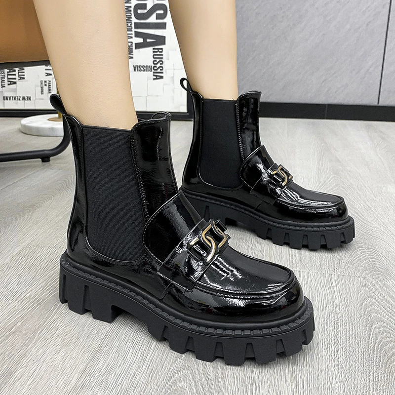 2022 Thick-soled Winter Punk High Heels Designer Chain Women Shoes Boots Ankle Fashion Womens Boots
2022 Thick-soled Winter Punk High Heels Designer Chain Women Shoes Boots Ankle Fashion Womens Boots