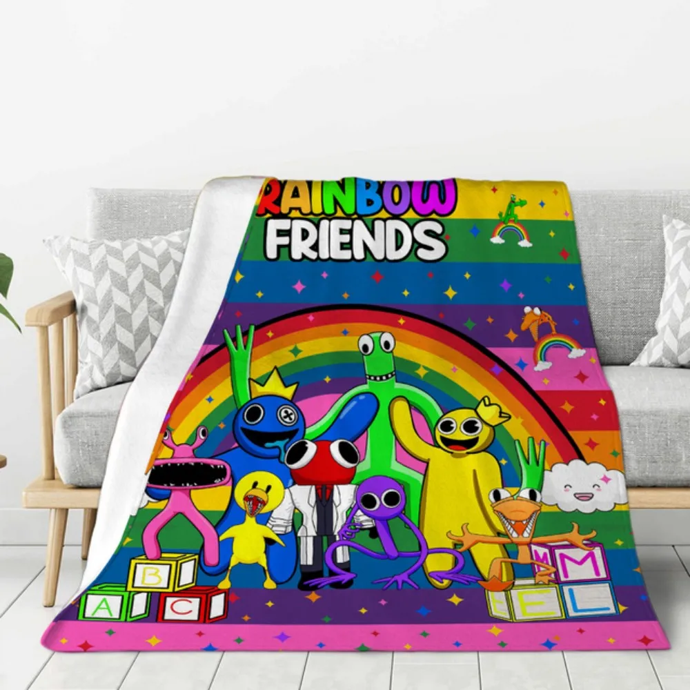 Rainbow Friends Flannel Blanket For Kids Boys Girls Christmas Gifts Picnic Travel Bed Sofa Chair Applicable All Season Blanket
Rainbow Friends Flannel Blanket For Kids Boys Girls Christmas Gifts Picnic Travel Bed Sofa Chair Applicable All Season Blanket