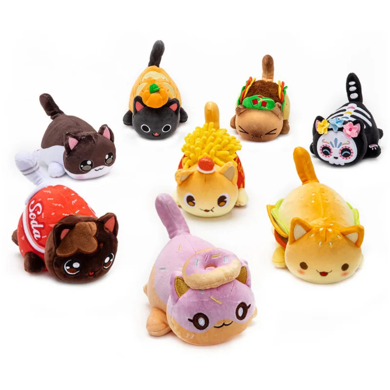 25cm Cartoon Cat Series Plush Toy Hamburger French Fries Bread Christmas Cute Snowman Doll Children Pillow Rag Gift
25cm Cartoon Cat Series Plush Toy Hamburger French Fries Bread Christmas Cute Snowman Doll Children Pillow Rag Gift