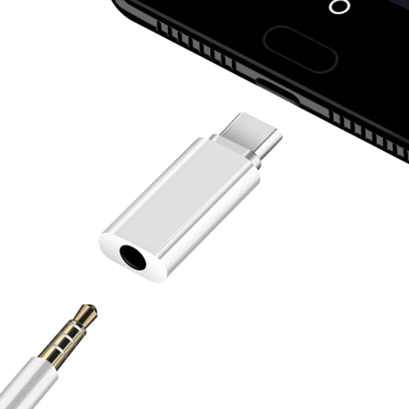 Адаптер для наушников с USB C на 3 5 мм совместимый Type дополнительный кабель