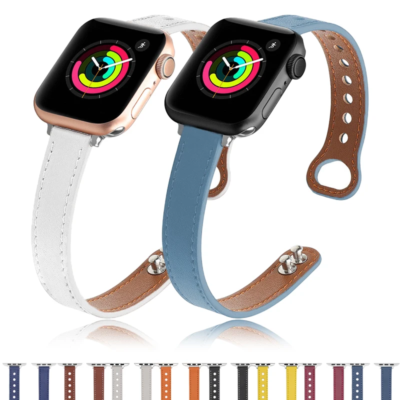 Leather strap for apple watch band 49mm 44mm 45mm 40mm 41mm 42mm 38mm double nail bracelet iwatch series ultra 8 7 6 SE 5 4 3 2
Leather strap for apple watch band 49mm 44mm 45mm 40mm 41mm 42mm 38mm double nail bracelet iwatch series ultra 8 7 6 SE 5 4 3 2