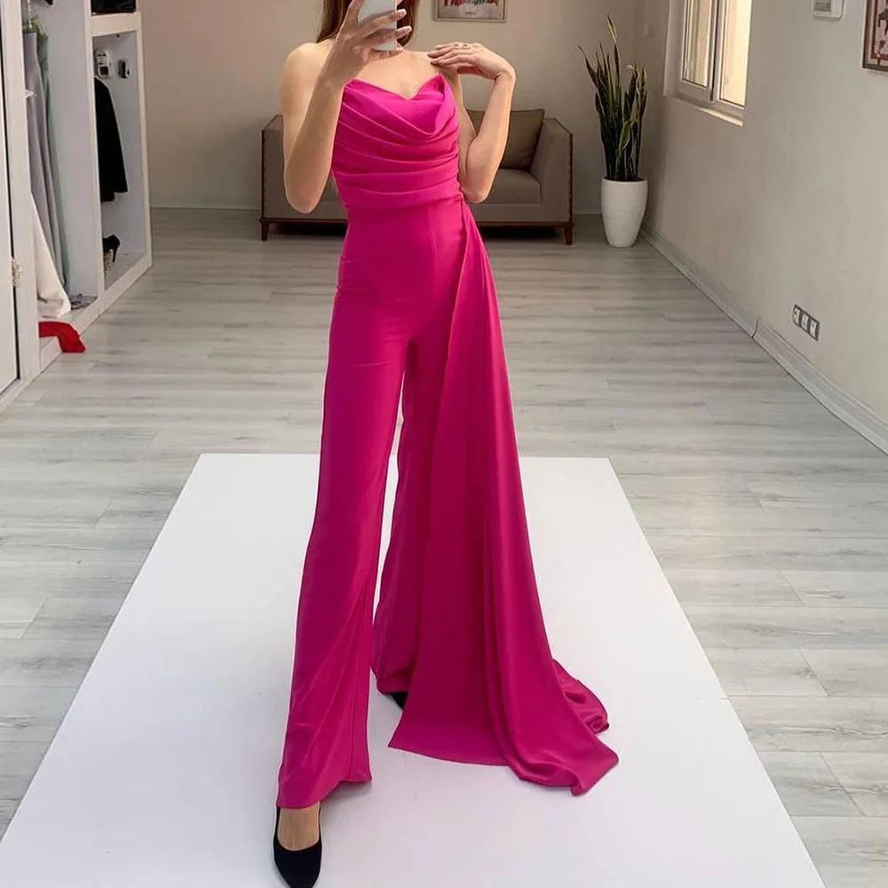 Женский комбинезон с завышенной талией, розовый однотонный элегантный комбинезон в стиле пэчворк без рукавов, лето 2022 
Женский комбинезон с завышенной талией, розовый однотонный элегантный комбинезон в стиле пэчворк без рукавов, лето 2022