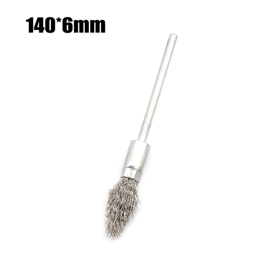 1 Pc Electric Brush Bit 140mm Torch-shaped Stainless Steel Wire Brush Rust Removing Burring Head For Rotary Tool Grinder Parts
1 Pc Electric Brush Bit 140mm Torch-shaped Stainless Steel Wire Brush Rust Removing Burring Head For Rotary Tool Grinder Parts
