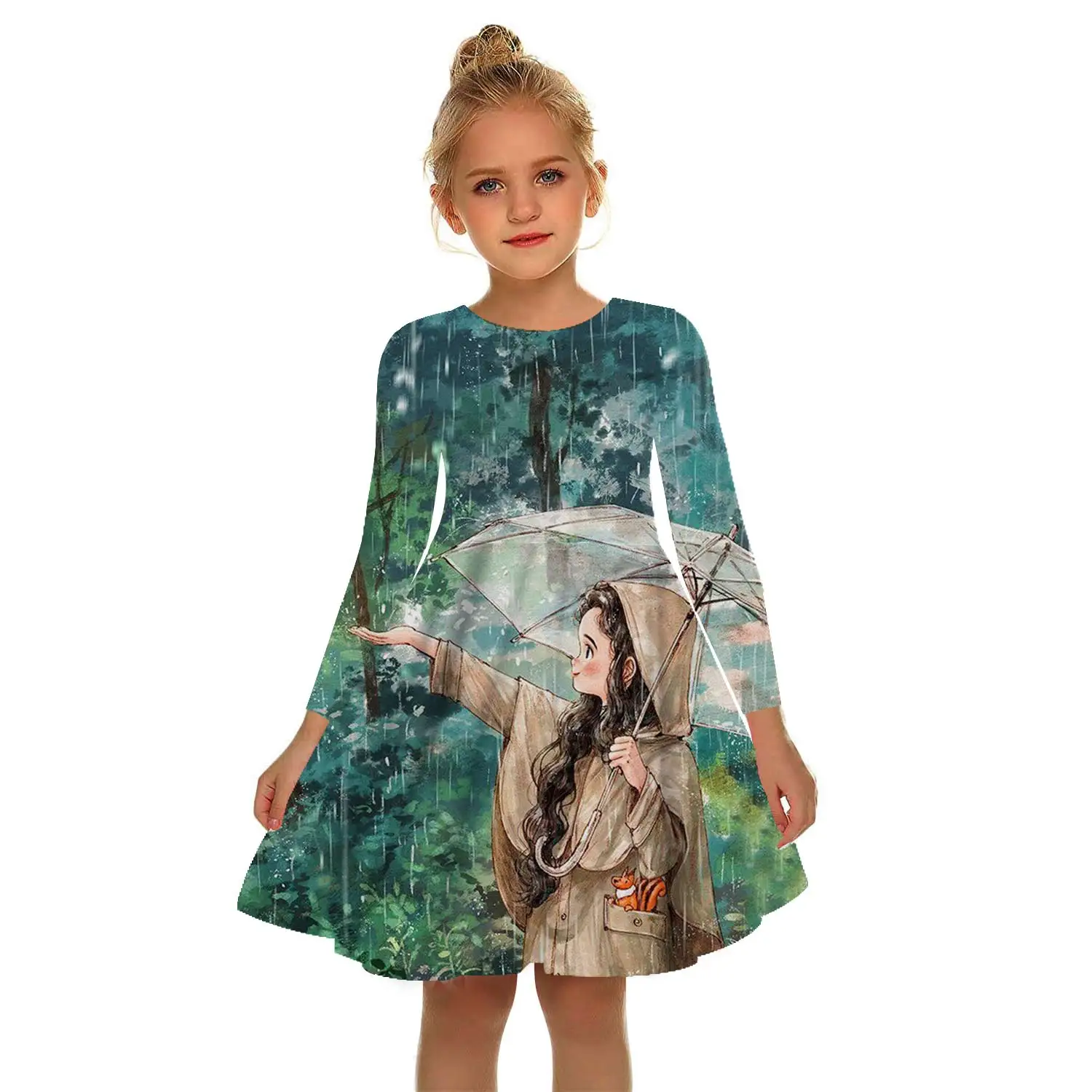 3D Print Queen Dress 2-17Y Girls Party Long Skirt Knee girl Length Skirt Cosplay Girl Printing Birthday Baby Kid Colorful Dress
3D Print Queen Dress 2-17Y Girls Party Long Skirt Knee girl Length Skirt Cosplay Girl Printing Birthday Baby Kid Colorful Dress