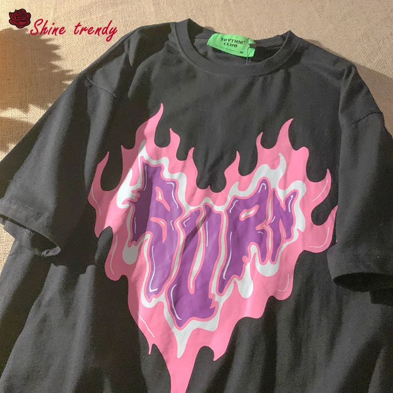 2022 New Summer Women T-shirts Love Print Short Sleeve O Neck Casual Loose Tee Shirt Femme T Shirt Oversized Woman Tshirts
2022 New Summer Women T-shirts Love Print Short Sleeve O Neck Casual Loose Tee Shirt Femme T Shirt Oversized Woman Tshirts