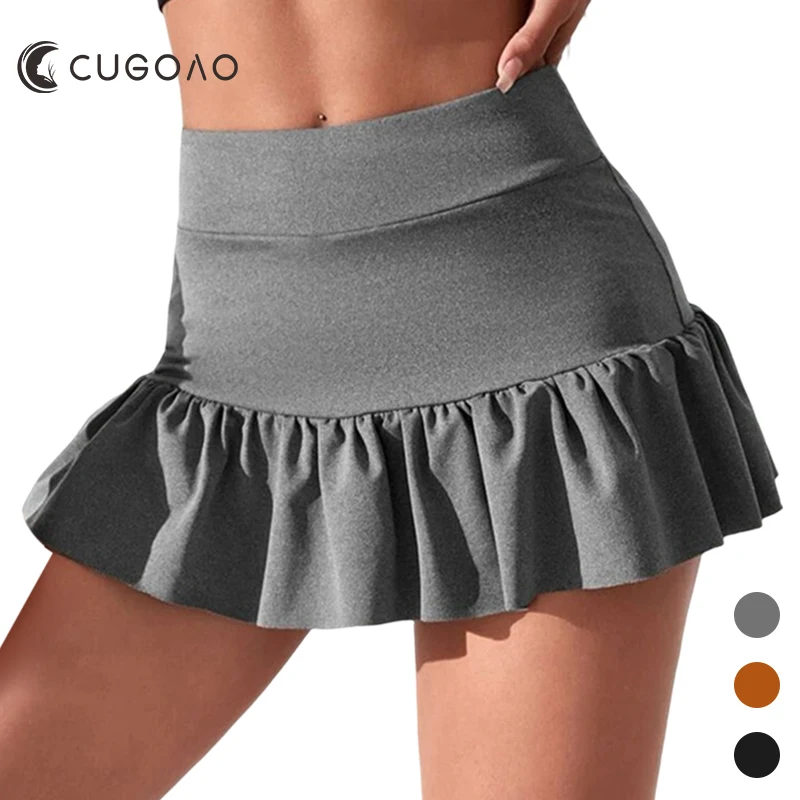 CUGOAO Tennis Skirts Women Sports Golf Pleated Skirt Fitness Shorts High Waist Athletic Quick Dry Sexy Short Sport Skort
CUGOAO Tennis Skirts Women Sports Golf Pleated Skirt Fitness Shorts High Waist Athletic Quick Dry Sexy Short Sport Skort