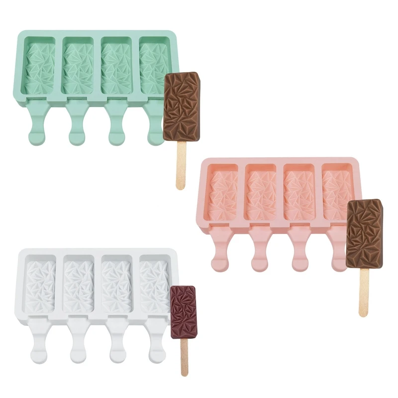 4 Cavities Hill Popsicles Mold Non-stick Silicone Ice Cream Mold Homemade DIY Dessert Juice Ice-Pop Molds for Kids
4 Cavities Hill Popsicles Mold Non-stick Silicone Ice Cream Mold Homemade DIY Dessert Juice Ice-Pop Molds for Kids