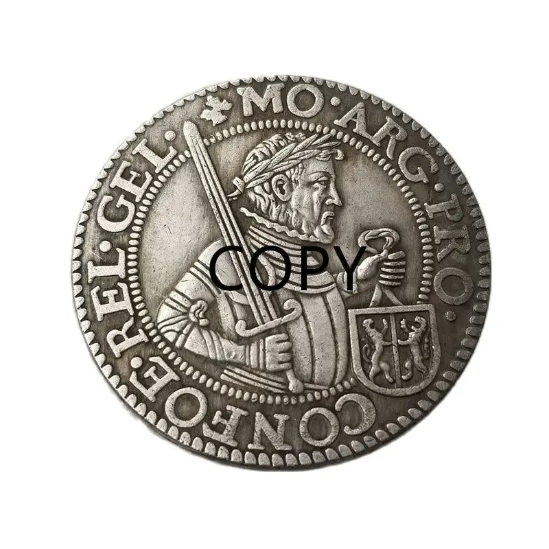 Netherlands 1617 Brass with Silver Plated Copy Coins Replica Decorative Crafts Accept Customized Items
Netherlands 1617 Brass with Silver Plated Copy Coins Replica Decorative Crafts Accept Customized Items