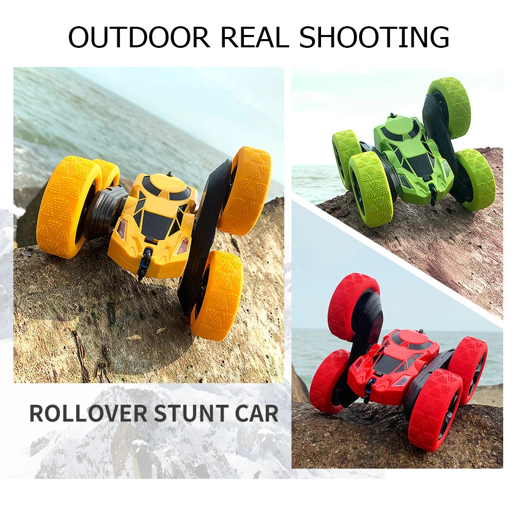 Classic Educational Assemble Toys 2.4G 1/24 Stunt Drift Rock Crawler Roll RC Car 360 Rotating Flip Kid Toys Models
Classic Educational Assemble Toys 2.4G 1/24 Stunt Drift Rock Crawler Roll RC Car 360 Rotating Flip Kid Toys Models