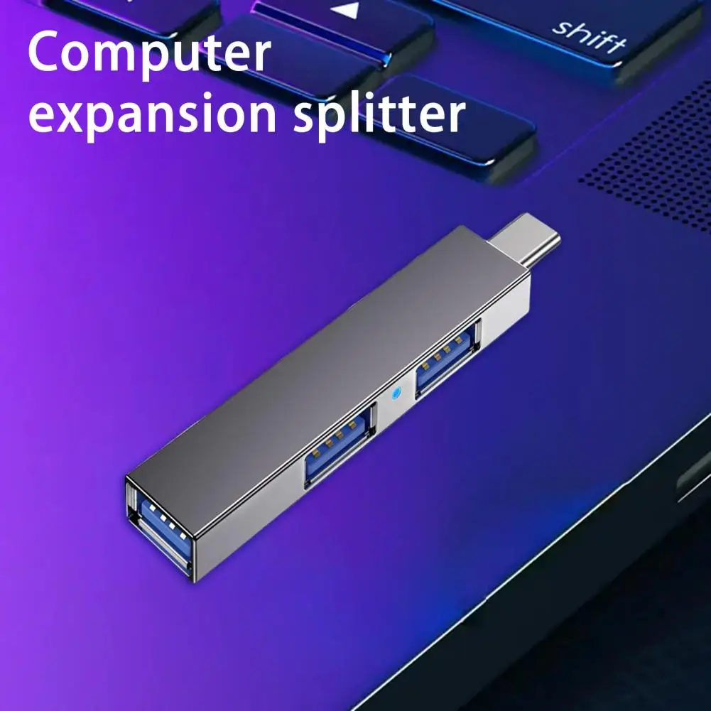 Professional Anti-interference Sturdy Type-C to USB 3.0 Multi Splitter Hub Extender Portable Tablet Splitter for Laptop
Professional Anti-interference Sturdy Type-C to USB 3.0 Multi Splitter Hub Extender Portable Tablet Splitter for Laptop