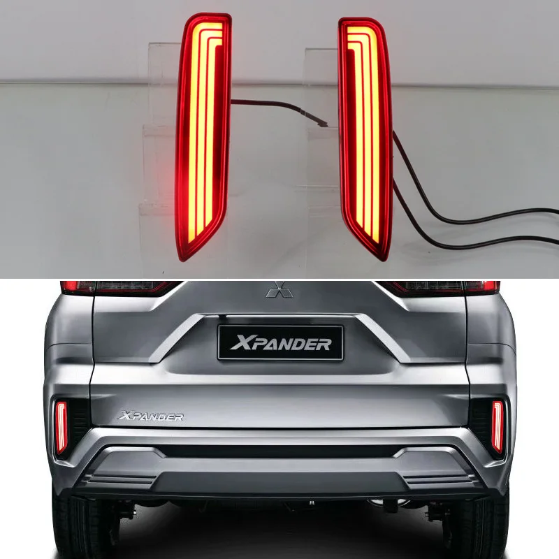 Автомобильный задний бампер, фонарь для Mitsubishi Xpander Cross 2019 2020 2021, индикатор автостоп-сигнала, Светодиодный отражатель, Тормозная лампа
Автомобильный задний бампер, фонарь для Mitsubishi Xpander Cross 2019 2020 2021, индикатор автостоп-сигнала, Светодиодный отражатель, Тормозная лампа