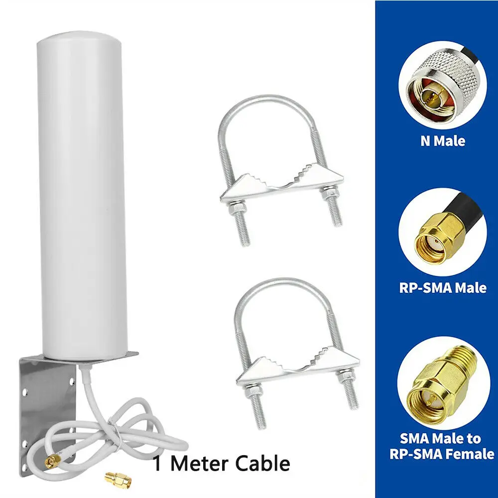 12dBi High Gain Antenna Helium Hotspot Miner 868Mhz LoRa Antenna Kit Outdoor Omni Waterproof Aerial For RAK Nebra Bobcat
12dBi High Gain Antenna Helium Hotspot Miner 868Mhz LoRa Antenna Kit Outdoor Omni Waterproof Aerial For RAK Nebra Bobcat