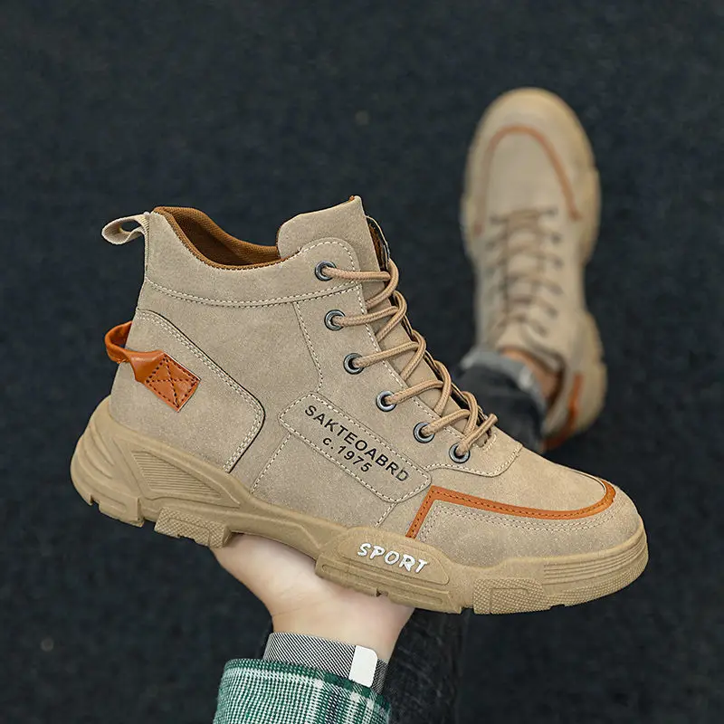 Men High Quality Leather Boots Male Spring Autumn Casual Motorcycle Ankle Botas Hombre Lace-Up Basic Shoes Middle Gang Fashion
Men High Quality Leather Boots Male Spring Autumn Casual Motorcycle Ankle Botas Hombre Lace-Up Basic Shoes Middle Gang Fashion