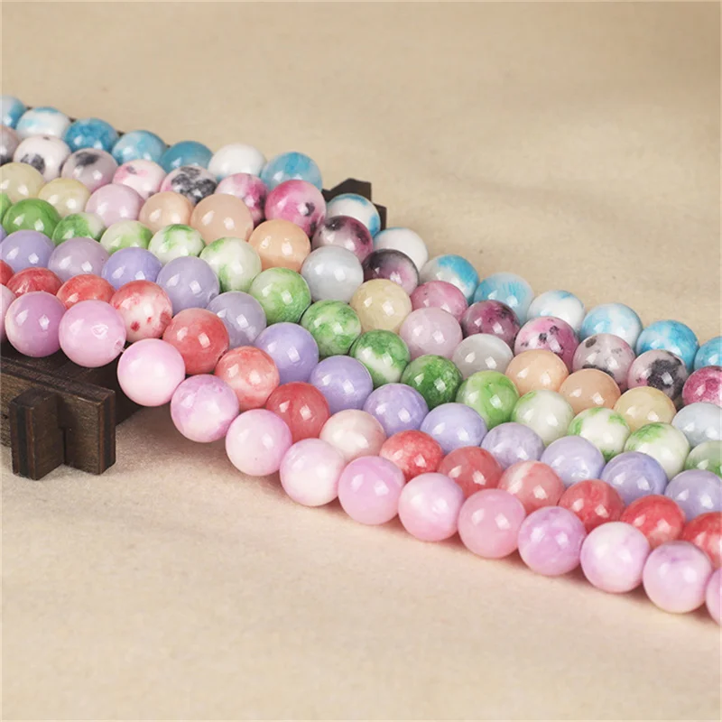 Round Natural Stone Beads For Jewelry Making 6/8/10/12mm Multicolor Persian Jade Loose Spacer Beads Separators DIY Accessories
Round Natural Stone Beads For Jewelry Making 6/8/10/12mm Multicolor Persian Jade Loose Spacer Beads Separators DIY Accessories