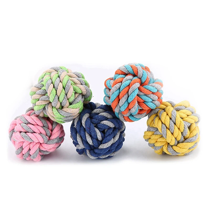 1 Pc Pet Dog Gnawing Cotton Rope Ball Toy Cat and Dog Are Suitable for Biting Tearing Dog Ball Toy Elasticity Interactive Tooth
1 Pc Pet Dog Gnawing Cotton Rope Ball Toy Cat and Dog Are Suitable for Biting Tearing Dog Ball Toy Elasticity Interactive Tooth