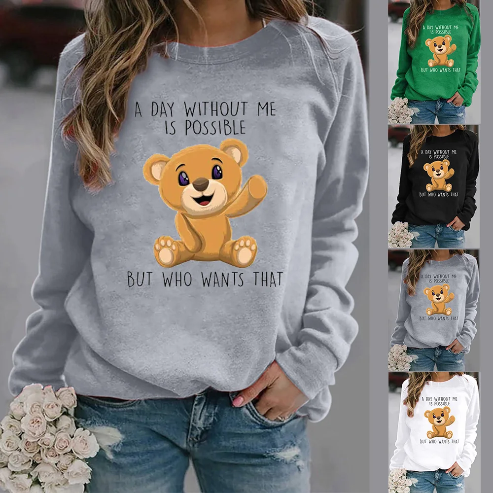2022 Hoodies & Sweatshirts Possible Teddy - Casual Round Neck Sweatshirt Women pulovers Vintage Street Streetwear Autumn Winter
2022 Hoodies & Sweatshirts Possible Teddy - Casual Round Neck Sweatshirt Women pulovers Vintage Street Streetwear Autumn Winter