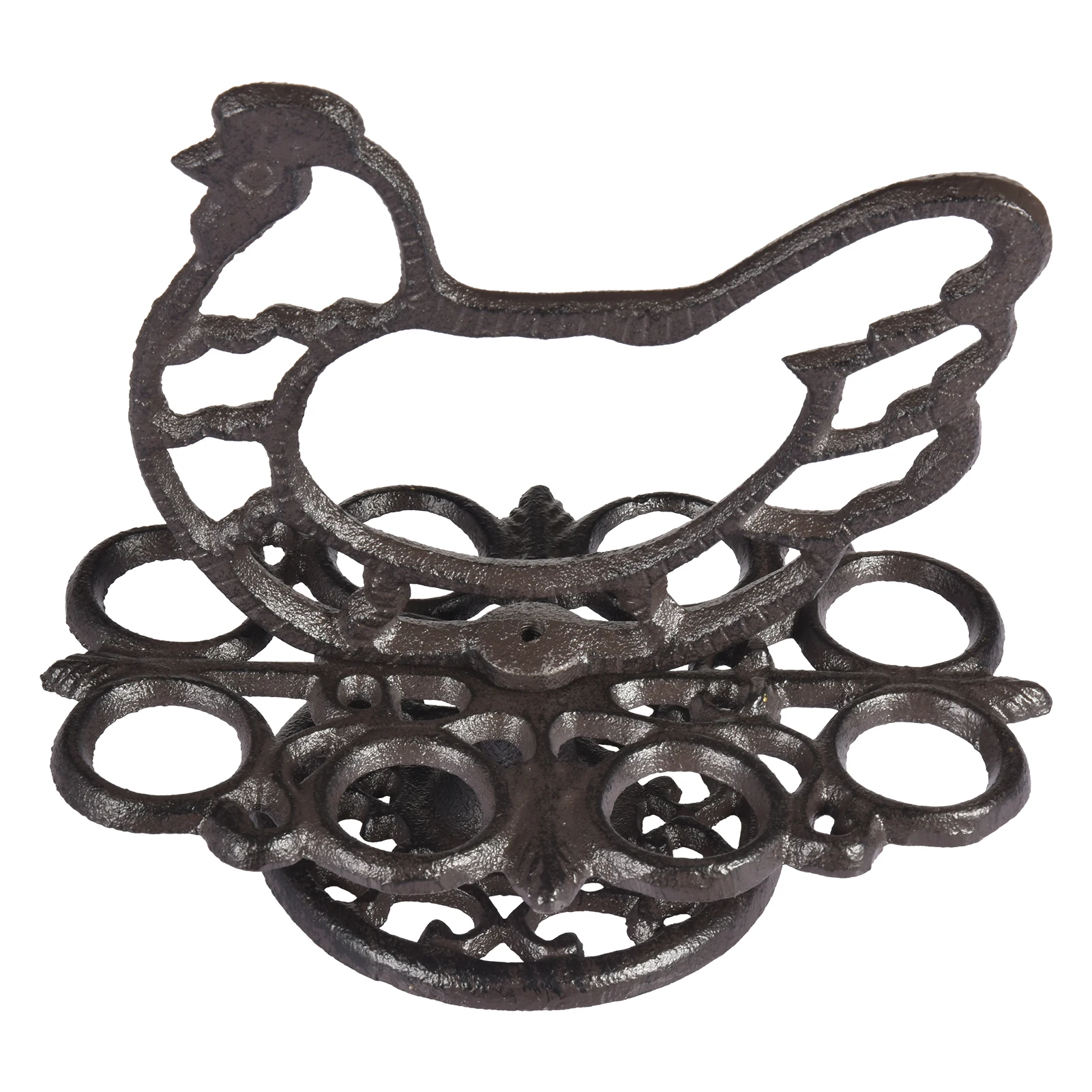 Iron Eggs Holder Metal Basket Egg Skelter Dispenser Rack 2 Tier Freestanding Display Stand Retro Dark Brown Color Vintage
Iron Eggs Holder Metal Basket Egg Skelter Dispenser Rack 2 Tier Freestanding Display Stand Retro Dark Brown Color Vintage