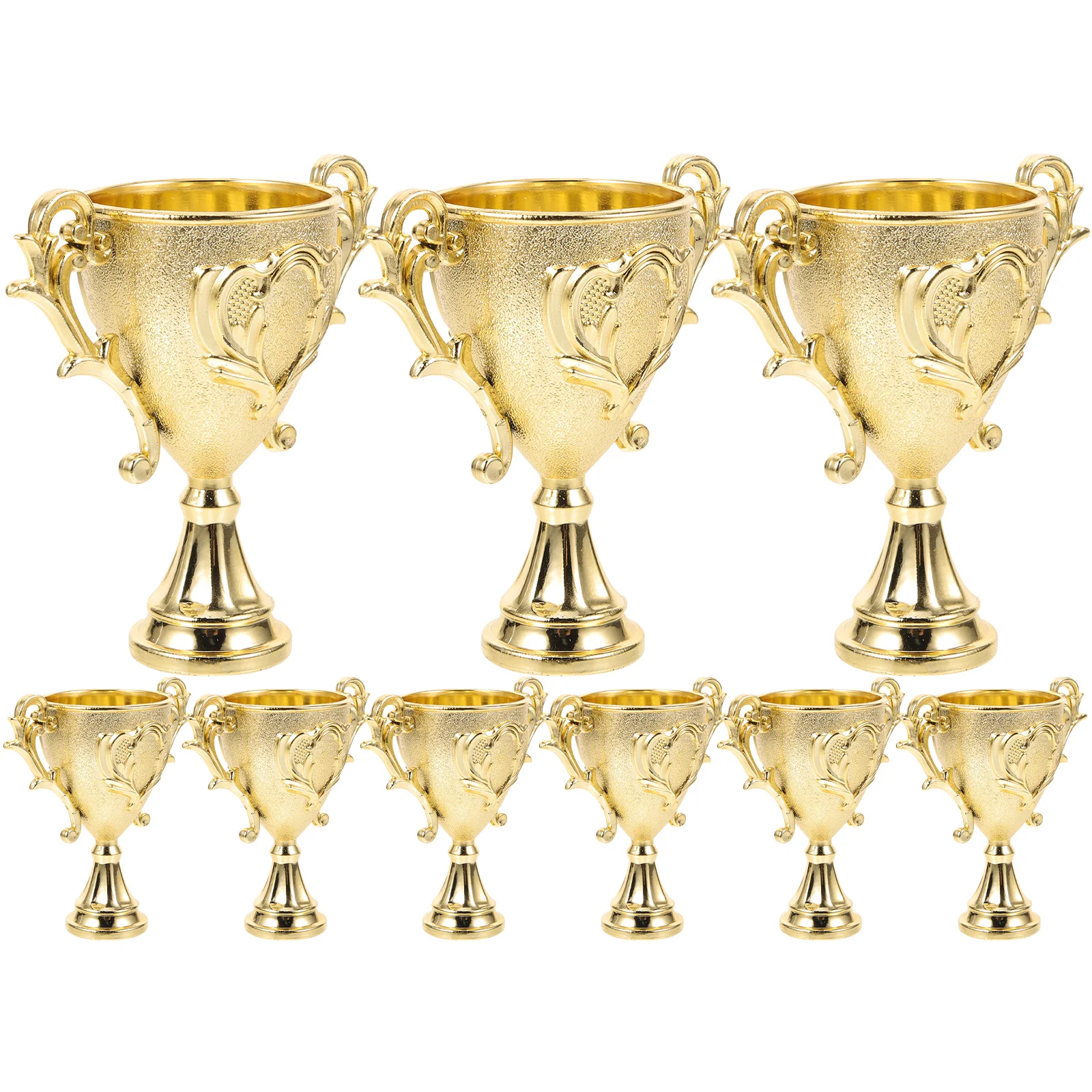 Trophy Award Trophies Cups Prize Plastic Golden Competition Model Sports Mini Kids Winner Medals Toy Game Basketball Achievement
Trophy Award Trophies Cups Prize Plastic Golden Competition Model Sports Mini Kids Winner Medals Toy Game Basketball Achievement