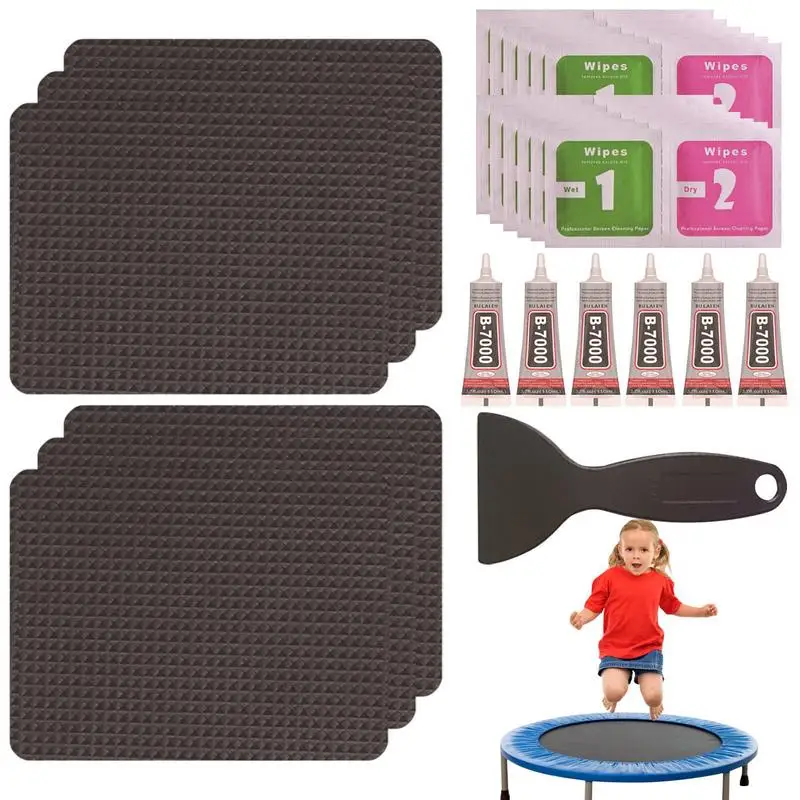 Набор для ремонта большого батута, ремонт батута, палатки, коврик, отверстия для слез, Прямоугольный Клей на фотоэлементе со скребком
Набор для ремонта большого батута, ремонт батута, палатки, коврик, отверстия для слез, Прямоугольный Клей на фотоэлементе со скребком