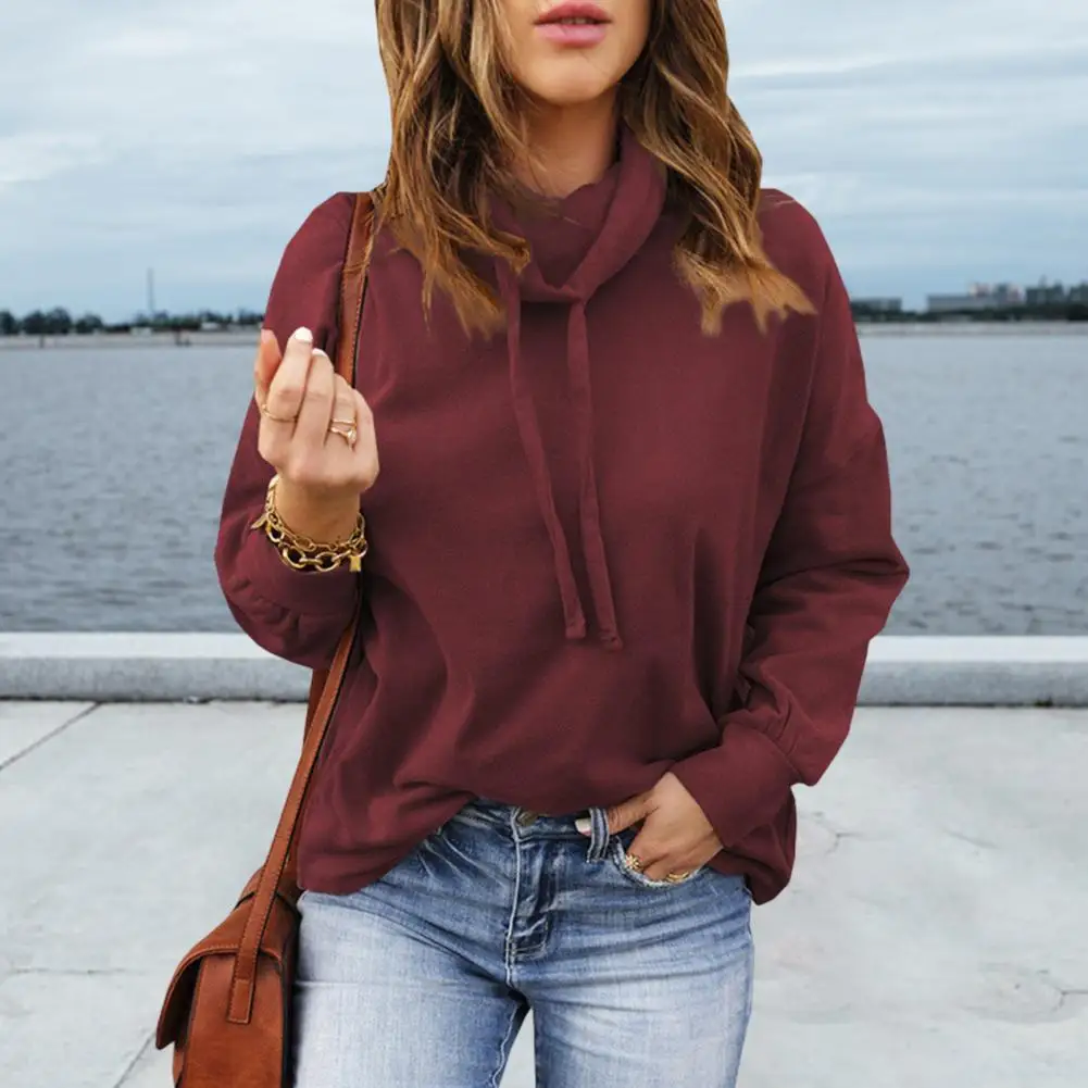 Spring Blouse Pullover Women Sweatshirt Pure Colors Autumn Sweatshirt
Spring Blouse Pullover Women Sweatshirt Pure Colors Autumn Sweatshirt