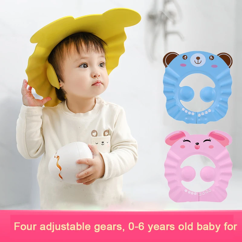 Baby Shower Cap Children Safe Bath Bathing Shampoo Caps Wash Hair Adjustable Elastic Shield for Kids Protective Bath Accessories
Baby Shower Cap Children Safe Bath Bathing Shampoo Caps Wash Hair Adjustable Elastic Shield for Kids Protective Bath Accessories