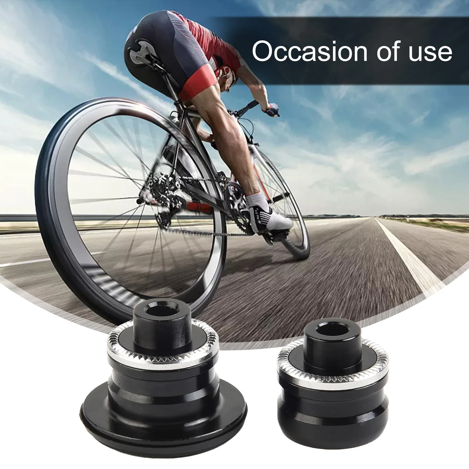1pair MTB Bike Front/ Rear Hub QR Quick Release Thru Axle Adapter Converter End Caps 9-15/10-12 Aluminum Alloy Cycling Accessory
1pair MTB Bike Front/ Rear Hub QR Quick Release Thru Axle Adapter Converter End Caps 9-15/10-12 Aluminum Alloy Cycling Accessory