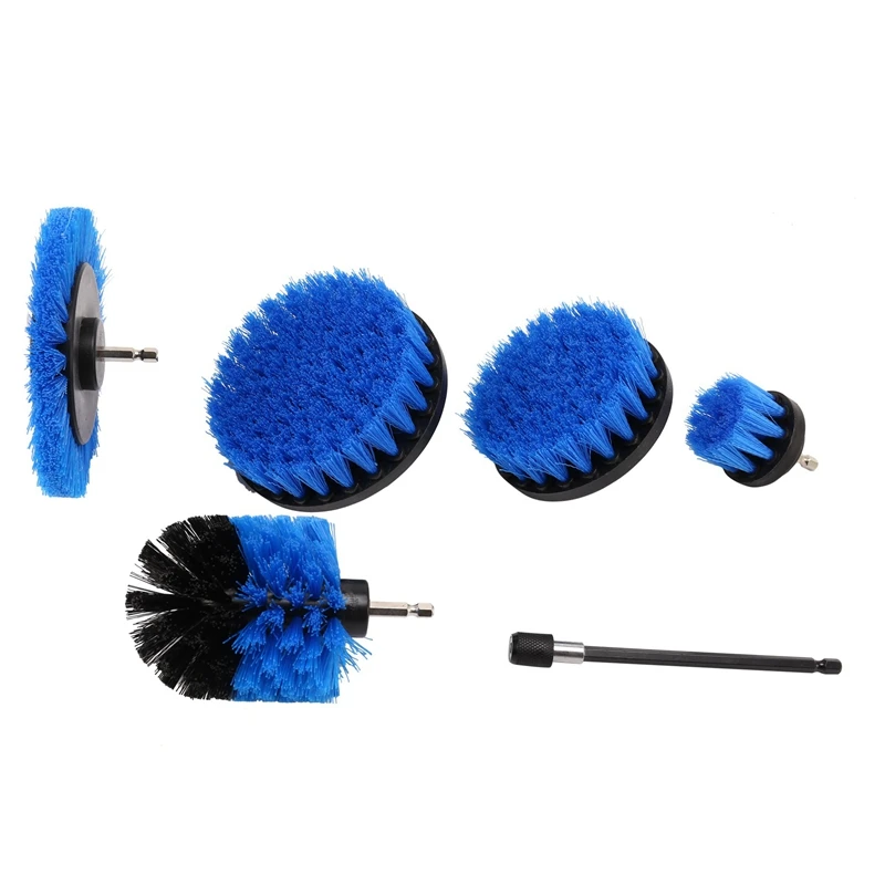 6PCS Brush Accessory Drill Bits, Rotating Gas Washer Cleaning Brush Set For Rims, Bathtubs, Tiles, Kitchens, Cars
6PCS Brush Accessory Drill Bits, Rotating Gas Washer Cleaning Brush Set For Rims, Bathtubs, Tiles, Kitchens, Cars