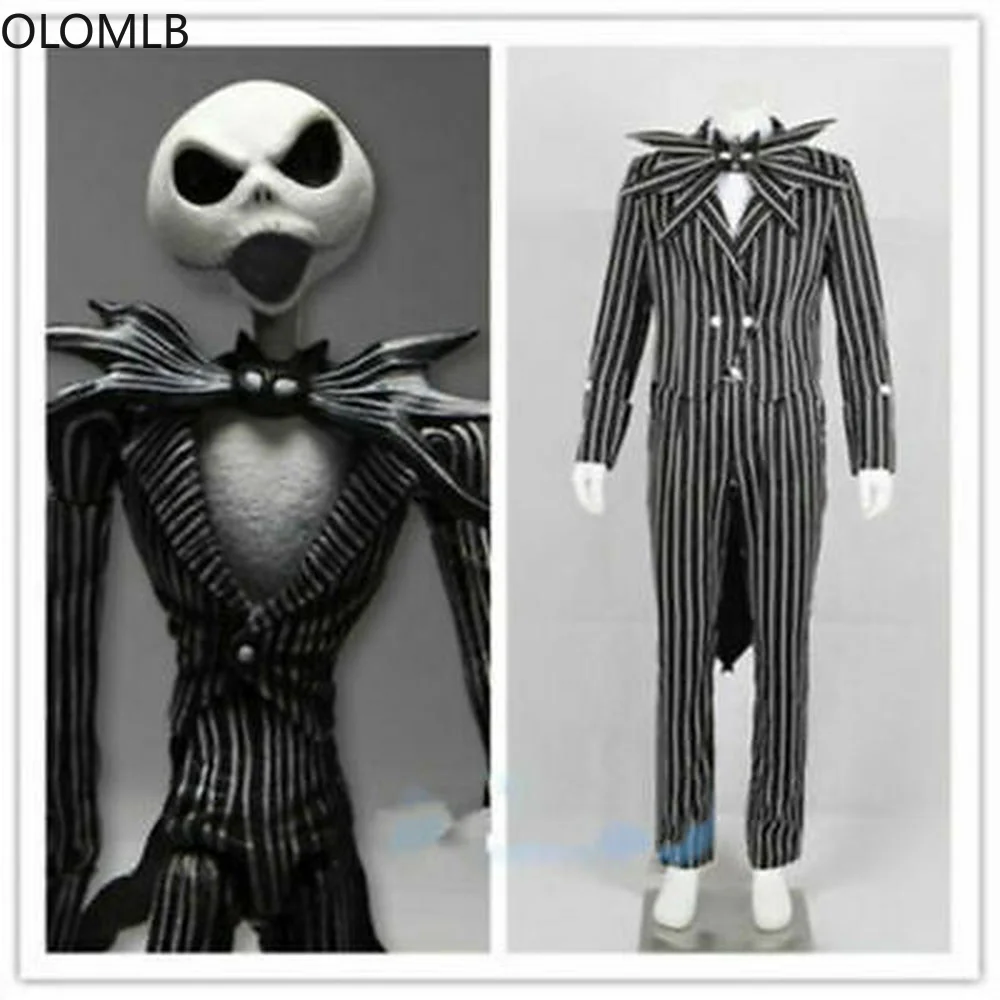 The Nightmare Before Christmas Cosplay Jack Skellington Stripe Costume Outfit
The Nightmare Before Christmas Cosplay Jack Skellington Stripe Costume Outfit