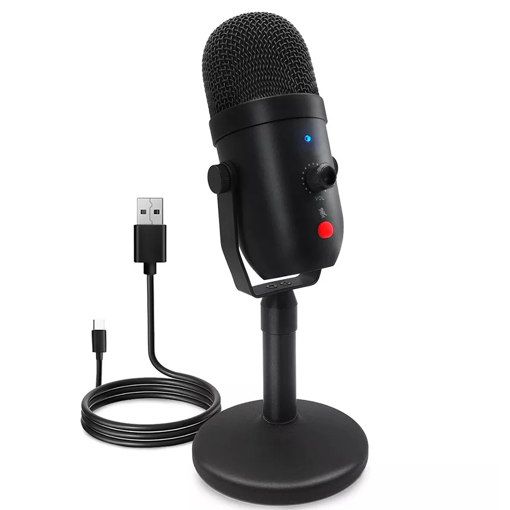 Professional USB Recording Condenser Microphone Studio Microphone For Streaming Recording Studio Video Microfon Free shipping
Professional USB Recording Condenser Microphone Studio Microphone For Streaming Recording Studio Video Microfon Free shipping