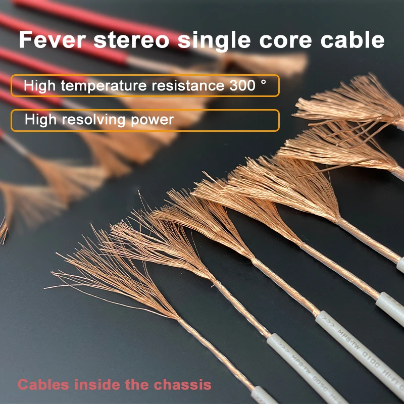 Taiwan MPS Teflon fever level audio decoding CD power amplifier front and rear internal cable speaker divider internal cable 
Taiwan MPS Teflon fever level audio decoding CD power amplifier front and rear internal cable speaker divider internal cable