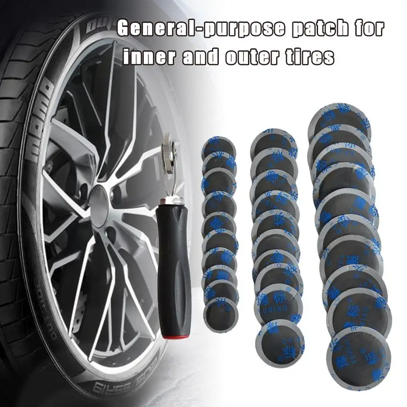 PCS Universal Car Motorcycle Tyre Tire Repair Rubber Glues Patch Tool Packet 32MM 43MM 57MM Car Tire Repair Glue Kit
PCS Universal Car Motorcycle Tyre Tire Repair Rubber Glues Patch Tool Packet 32MM 43MM 57MM Car Tire Repair Glue Kit