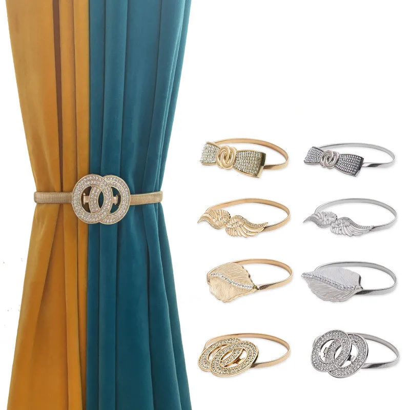 1pc Curtain Metal Spring Buckle Strap Creative Metal Strap Tie Rope Curtain Buckle Spot Curtain Tie Backs & Tassels
1pc Curtain Metal Spring Buckle Strap Creative Metal Strap Tie Rope Curtain Buckle Spot Curtain Tie Backs & Tassels