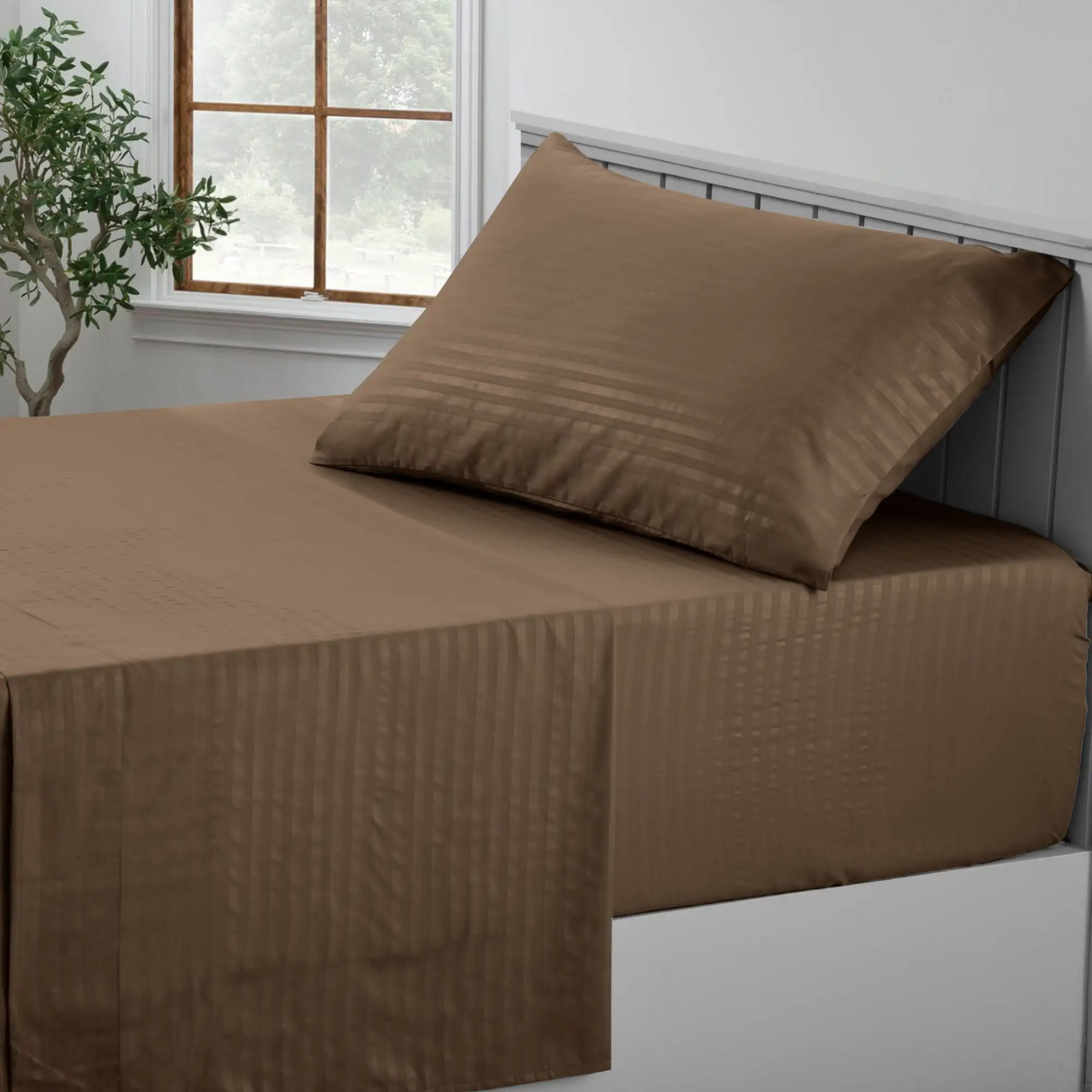 Lux Decor Collection 1800 Thread Count Brown Striped Stripes Striped Microfiber Sheet Sets Twin Deep Pocket 4 Pieces
Lux Decor Collection 1800 Thread Count Brown Striped Stripes Striped Microfiber Sheet Sets Twin Deep Pocket 4 Pieces