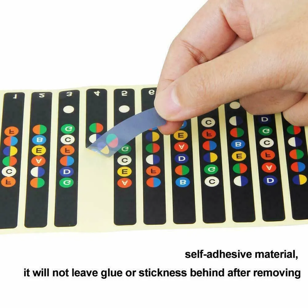 Guitar Scales Sticker Fretboard Note Decal Begin Learn Practice Guitar Chord Stickers Tool Guitar Part Beginner Learning Label
Guitar Scales Sticker Fretboard Note Decal Begin Learn Practice Guitar Chord Stickers Tool Guitar Part Beginner Learning Label