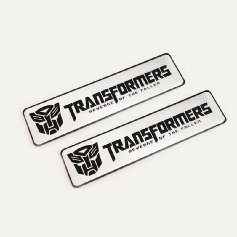 2pcs Car styling Aluminum alloy Transformers Autobot car stickers Emblem Badge Car Styling Decals Auto Accessories
2pcs Car styling Aluminum alloy Transformers Autobot car stickers Emblem Badge Car Styling Decals Auto Accessories
