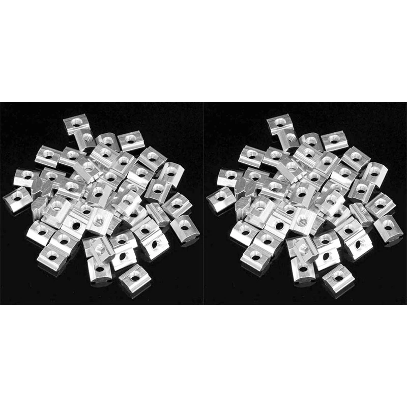 100Pcs M5 T Sliding Nut Zin-Plated Carbon Steel T Sliding Nut For 2020 Aluminum Profile
100Pcs M5 T Sliding Nut Zin-Plated Carbon Steel T Sliding Nut For 2020 Aluminum Profile